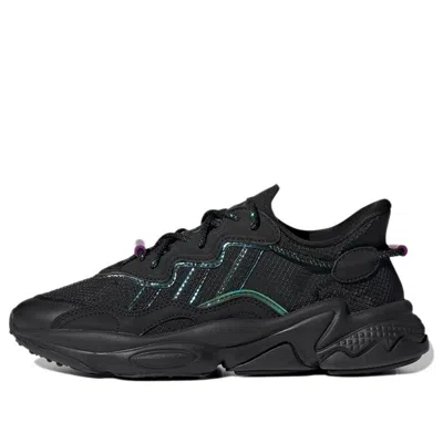 Adidas Originals (wmns) Adidas Ozweego 'black Green Sonic'