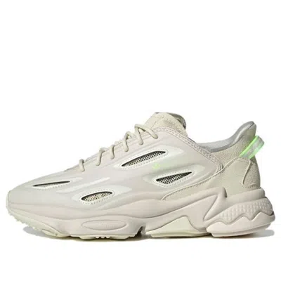 Adidas Originals (wmns) Adidas Ozweego Celox 'talc Signal Green' In Brown