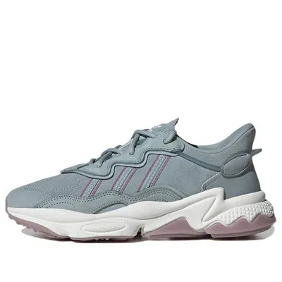 Adidas Originals (wmns) Adidas Ozweego 'grey Magic Mauve' In Green