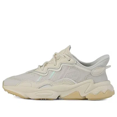 Adidas Originals (wmns) Adidas Ozweego 'off-white Gum' In Gray