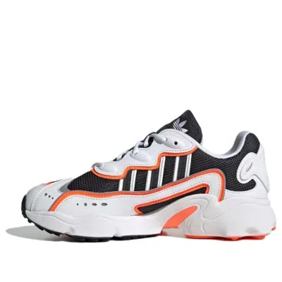 Adidas Originals (wmns) Adidas Ozweego Og 'white Carbon Orange' In Multi