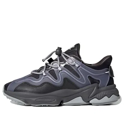 Adidas Originals (wmns) Adidas Ozweego Plus 'black Dust Purple' In Multi