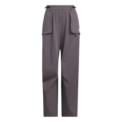 Adidas Originals (wmns) Adidas Parachute Woven Pants Asia Sizing 'grey' In Gray