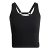 Adidas Originals (wmns) Adidas Parley Run For The Oceans Cropped Tank Top 'black'