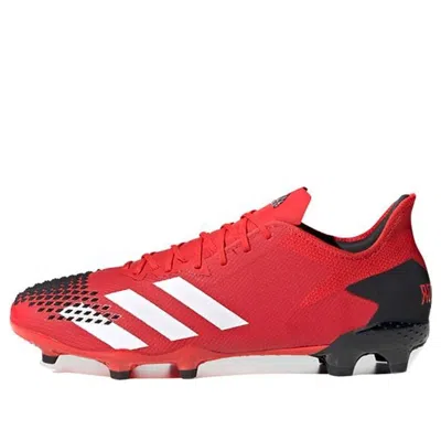 Adidas Originals (wmns) Adidas Predator 20.2 Fg 'active Red Core Black' In Multi