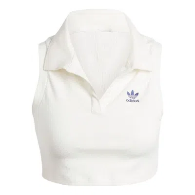Adidas Originals (wmns) Adidas Premium Originals Rib Top Asia Sizing 'white'
