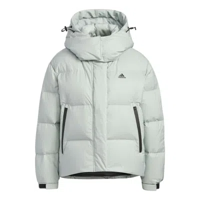 Adidas Originals (wmns) Adidas Puffy Down Jacket 'teal' In Green
