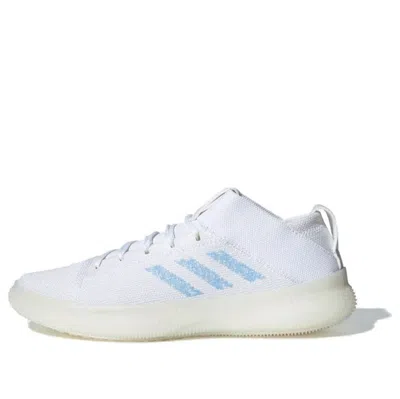 Adidas Originals (wmns) Adidas Pureboost Trainer 'white Glow Blue' In Multi