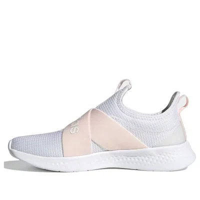 Adidas Originals (wmns) Adidas Puremotion Adapt 'white Pink Tint' In Gray