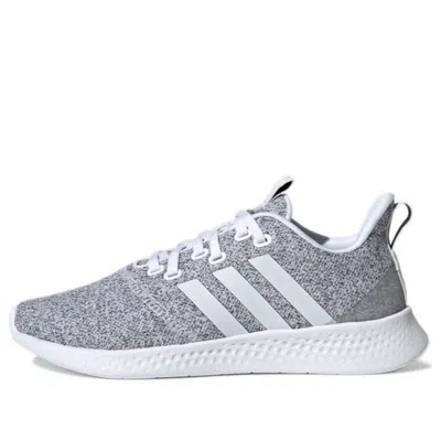 Adidas Originals (wmns) Adidas Puremotion Wide 'white Grey' In Gray