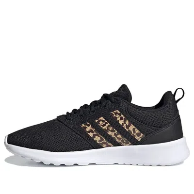 Adidas Originals (wmns) Adidas Qt Racer 2.0 'cheetah Print' In Black