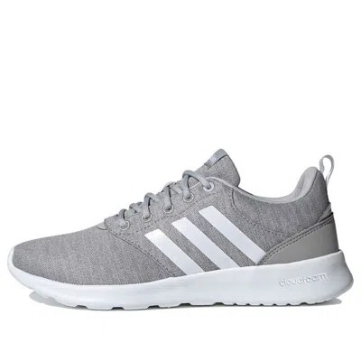 Adidas Originals (wmns) Adidas Qt Racer 2.0 'light Granite White' In Gray