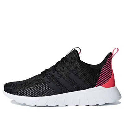 Adidas Originals (wmns) Adidas Questar Flow 'shock Red' In Black