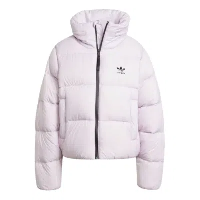 Adidas Originals (wmns) Adidas Regen Crop Down Puffer Jacket 'purple' In Multi