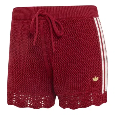 Adidas Originals (wmns) Adidas Resort S Shorts Asia Sizing 'collegiate Burgundy'