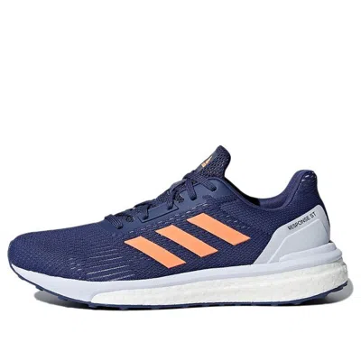 Adidas Originals (wmns) Adidas Response 'indigo Solar Orange' In Blue