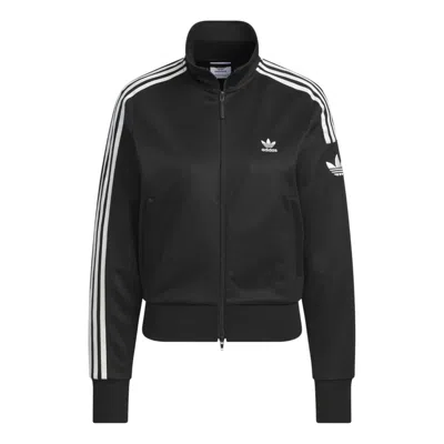 Adidas Originals (wmns) Adidas Retro Trefoil Sports Jacket 'black'