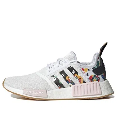 Adidas Originals (wmns) Adidas Rich Mnisi X Nmd_r1 'roses - White' In Multi