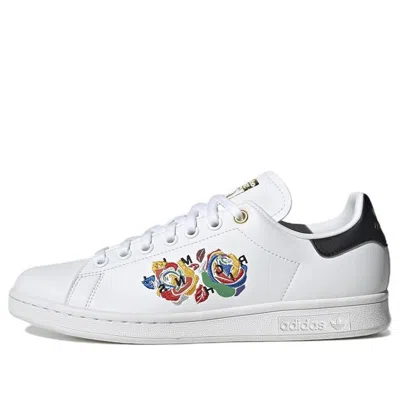 Adidas Originals (wmns) Adidas Rich Mnisi X Stan Smith 'roses - White' In Multi