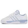 Adidas Originals (wmns) Adidas Rivalry Low 'glow Blue' In Multi