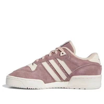 Adidas Originals (wmns) Adidas Rivalry Low 'purple Ecru Tint' In Pink