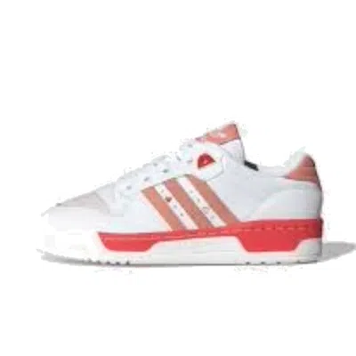 Adidas Originals (wmns) Adidas Rivalry Low 'red White' In Multi