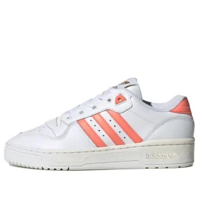 Adidas Originals (wmns) Adidas Rivalry Low 'white Coral Fusion'