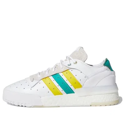 Adidas Originals (wmns) Adidas Rivalry Rm Low 'white Green' In Multi