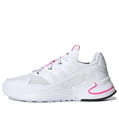 Adidas Originals (wmns) Adidas Roamer 'white Fuchsia Pink'