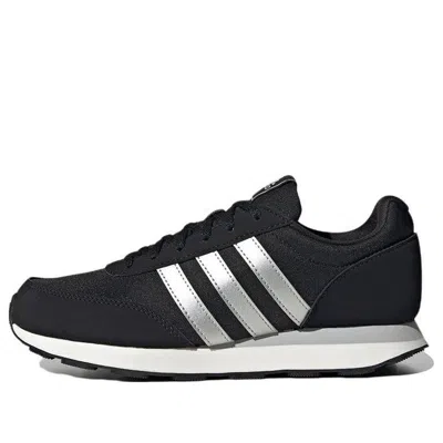 Adidas Originals (wmns) Adidas Run 60s 3.0 Lifestyle Running Shoes 'black Silver Metallic'