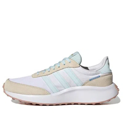Adidas Originals (wmns) Adidas Run 70s Shoes ' White Almost Blue' In Multi