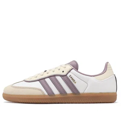 Adidas Originals (wmns) Adidas Samba 'cream White Mauve Brown' In Multi