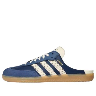 Adidas Originals (wmns) Adidas Samba Mule 'navy' In Blue
