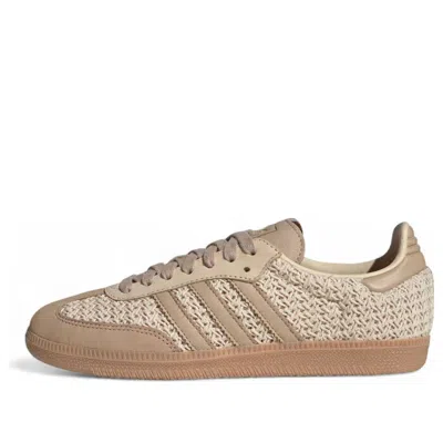 Adidas Originals (wmns) Adidas Samba Og 'crochet Pack Sand Strata' In Brown