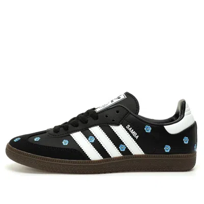 ADIDAS ORIGINALS (WMNS) ADIDAS SAMBA OG 'LIGHT BLUE FLORAL CORE BLACK'