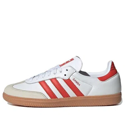 ADIDAS ORIGINALS (WMNS) ADIDAS SAMBA OG 'WHITE SOLAR RED GUM'