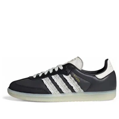 Adidas Originals (wmns) Adidas Samba 'ruffle Stripes Pack Black Off White' In Multi