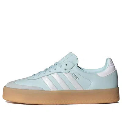 Adidas Originals (wmns) Adidas Sambae 'almost Blue' In Multi