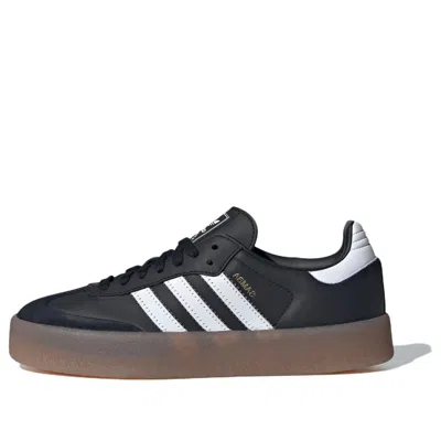 Adidas Originals (wmns) Adidas Sambae 'black White Gold' In Multi