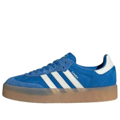 Adidas Originals (wmns) Adidas Sambae 'cloud White Silver Metallic Gum' In Multi