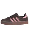 Adidas Originals Womens Dark Brown Wonder Mauve Sambae Suede Low-top Trainers In Brown
