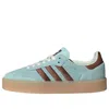 Adidas Originals (wmns) Adidas Sambae 'semi Flash Aqua' In Blue