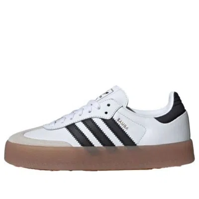 Adidas Originals (wmns) Adidas Sambae 'white Black Gum' In Multi