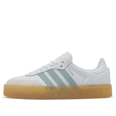 Adidas Originals (wmns) Adidas Sambae 'white Wonder Blue' In Multi