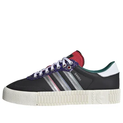 Adidas Originals (wmns) Adidas Sambarose 'core Black Silver Metallic'