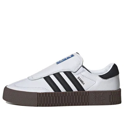 Adidas Originals (wmns) Adidas Sambarose Eazy 'white Gum' In Gray