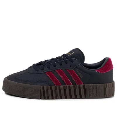 Adidas Originals (wmns) Adidas Sambarose 'legend Ink Shock Pink' In Multi