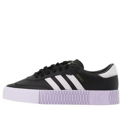 Adidas Originals (wmns) Adidas Sambarose 'purple Tint' In Black