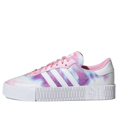 Adidas Originals (wmns) Adidas Sambarose 'tie Dye - True Pink' In Multi