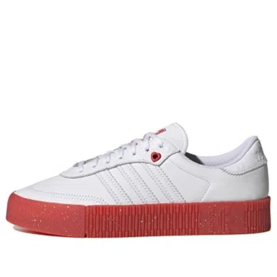 Adidas Originals (wmns) Adidas Sambarose 'white Scarlet'